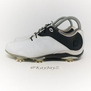 FootJoy DNA White/Black Golf Cleats